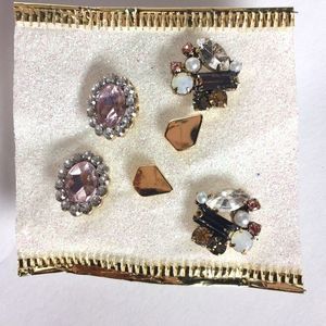 3 set of Women's earrings.